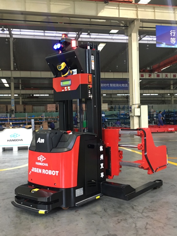 杭叉無人駕駛AGV，又推新品利器